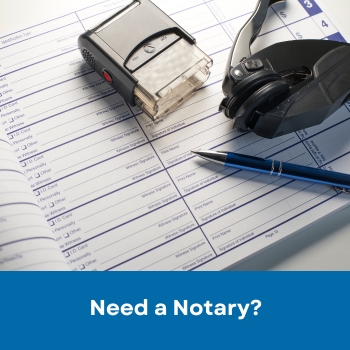 Notary Stamp and Seal