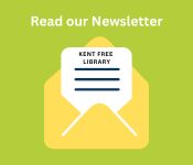 Read our newsletter. A newsletter popping up from an open envelope.