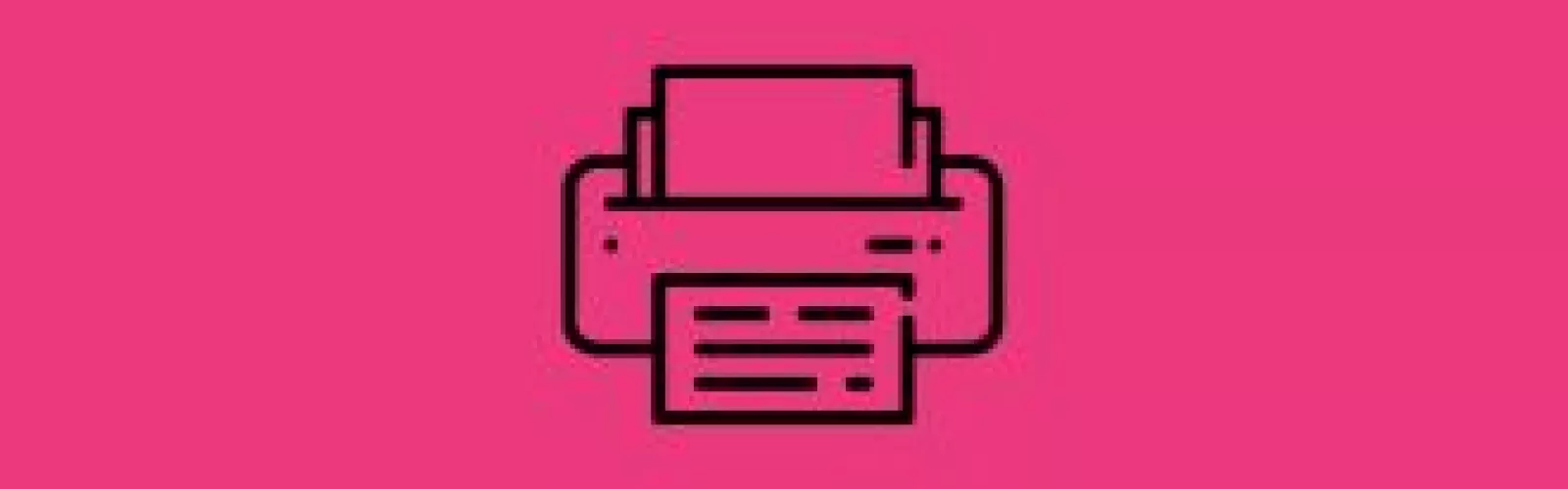 Drawing of a printer 
